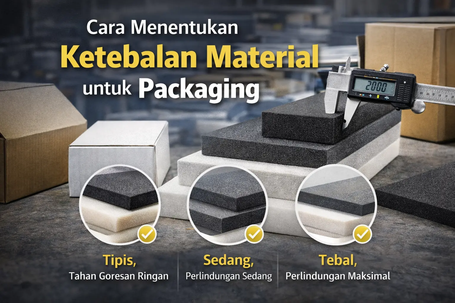 Cara Menentukan Ketebalan Material untuk Packaging